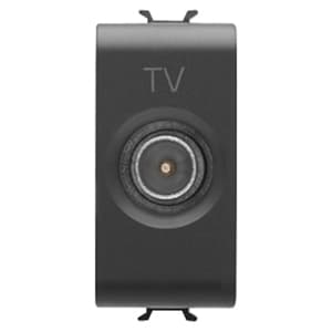 GEWISS - GEWGW12361 PRESA TV 1M DIR. CONN.MASC.9,5MM N.