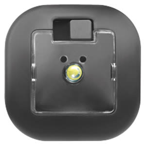 GEWISS - GEWGW12661 LAMPADA ANTI BLACK-OUT ESTRAIBILE - 230V ac 50/60Hz 2h - NERO SATINATO - CHORUSMART