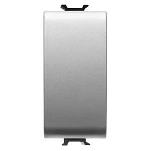 GEWISS - GEWGW14001 INTERRUTTORE UNIPOLARE 250V ac - 16AX - NEUTRO - 1 MODULO - TITANIO - CHORUSMART