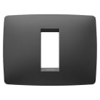 GEWISS - GEWGW16101VN PLACCA ONE 1M NERO SATINATO