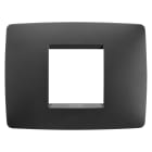 GEWISS - GEWGW16102VN PLACCA ONE 2M NERO SATINATO