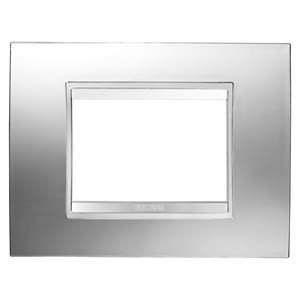 GEWISS - GEWGW16203MC PLACCA LUX 3M CROMO