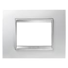 GEWISS - GEWGW16203TB PLACCA LUX - IN TECNOPOLIMERO - 3 POSTI - BIANCO - CHORUSMART