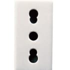 GEWISS - GEWGW20203 PRESA STANDARD ITALIANO 250V ac - 2P+T 16A BIVALENTE - P11-P17 - 1 MODULO - SYSTEM WHITE