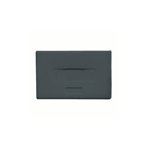 GEWISS - GEWGW21238 CONTENITORE VUOTO PREDISPOSTO PER ALLOGGIAMENTO CONNETTORI - SUB-D - 9/15/25 PIN - 3 MODULI- SYSTEM BLACK