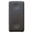GEWISS - GEWGW21579 INVERTITORE UNIPOLARE 250V ac - 16AX - NEUTRO - 1 MODULO - BIANCO - SYSTEM BLACK