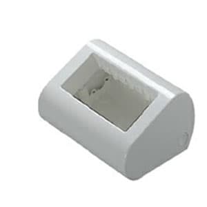 GEWISS - GEWGW24018 PLANCIA AUTOPORTANTE DA TAVOLO E PARETE - 4 POSTI - BIANCO NUVOLA - SYSTEM