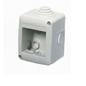 GEWISS - GEWGW27002 CONTENITORE PER APPARECCHI SYSTEM - PROTETTO - 2 POSTI - GRIGIO RAL 7035 - IP40