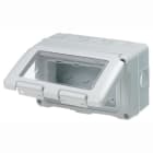 GEWISS - GEWGW27044 CONTENITORE 4(4X1) POSTI ORIZZ.STAGNO