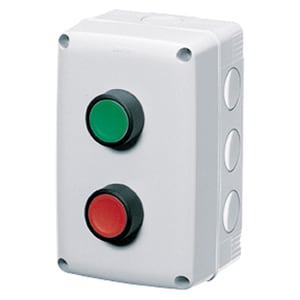 GEWISS - GEWGW27203 CONTENITORE 2POS.PULSANTE MARCIA/ARRESTO
