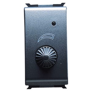 GEWISS - GEWGW30402 REGOLATORE ELETTRONICO - CARICO RESISTIVO - ROTATIVO - 1 MODULO - PLAYBUS