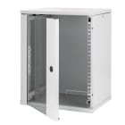 GEWISS - GEWGW38432 QUADRO DA PARETE 10'' - METALLO - PORTA TRASPARENTE - 325X400X262 - GRIGIO RAL 7035