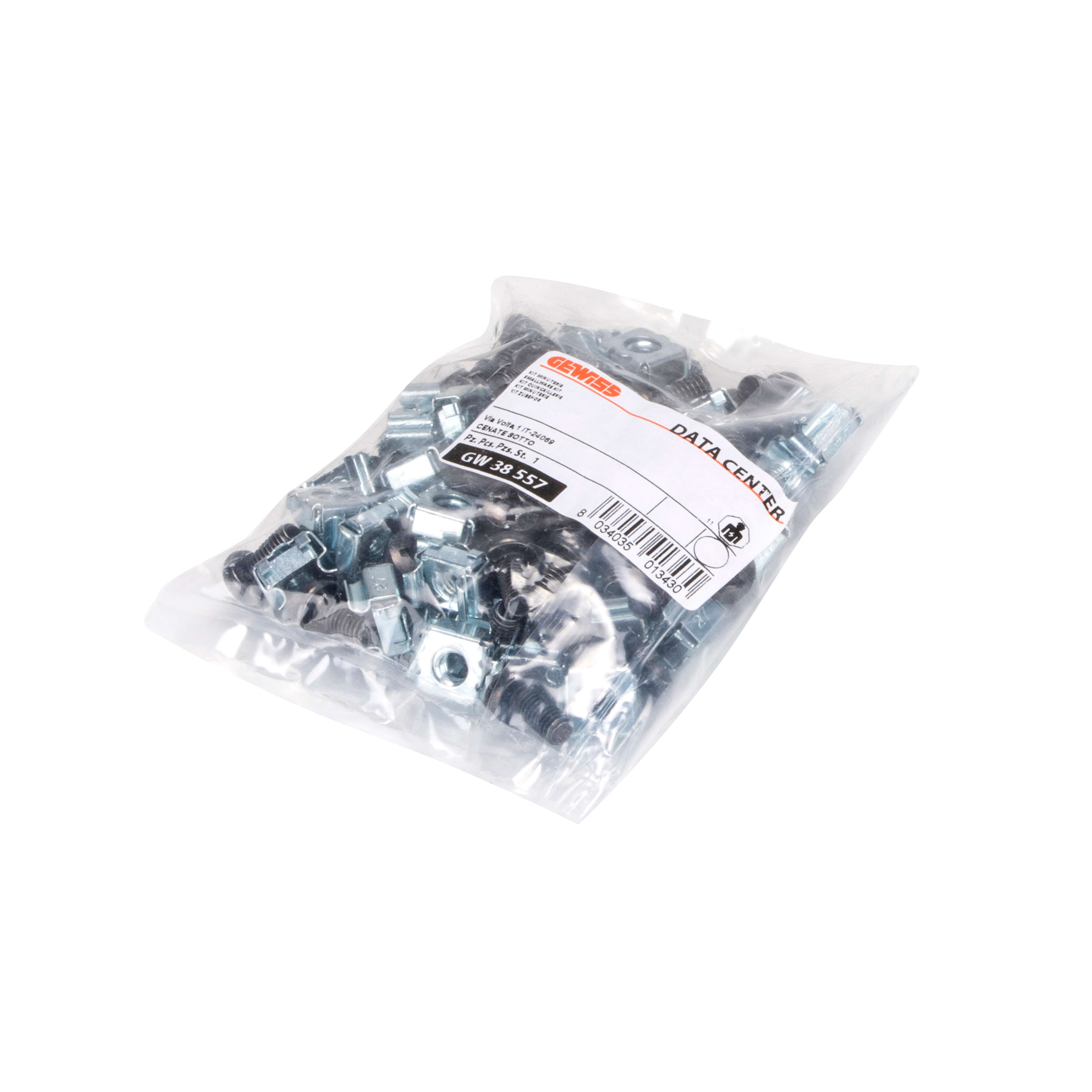 GEWISS - GEWGW38557 KIT VITI E DADI M6 PER FISSAGGIO PANNELL