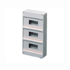 GEWISS - GEWGW40032 CENTRALINO PROTETTO SENZA PORTA - PARETI CON CENTRINI DI FORATURA - PREDISPOSTO PER ALLOGGIAMENTO MORSETTIERE - (12X3) 36+3M IP40