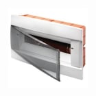 GEWISS - GEWGW40225TB CENTRALINO DA ARREDO - DA INCASSO - PREDISPOSTO PER ALLOGGIAMENTO MORSETTIERE - 250X195X26 - BIANCO - 8 + 1/2 MODULI