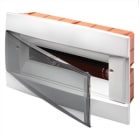 GEWISS - GEWGW40229TB CENTRALINO DA ARREDO - DA INCASSO - PREDISPOSTO PER ALLOGGIAMENTO MORSETTIERE - 330X218X25 - BIANCO - 12 +1 MODULI