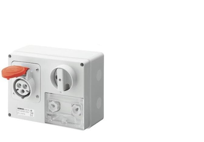 GEWISS - GEWGW66042 PRESA BL.OR.C.F.3P+N+T 32A 400V 6H CBF