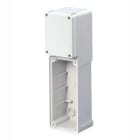 GEWISS - GEWGW66693 BASE MODULARE PER MONTAGGIO IN BATTERIA DI PRESE FISSE VERTICALI - 1 PRESA 63A SBF/CBF - IP55