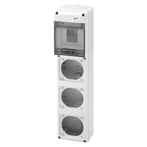 GEWISS - GEWGW68031N Q-DIN 5M 3FLANGE PR.16A CON CUST.IP65