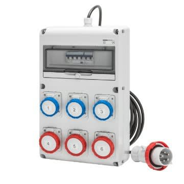 GEWISS - GEWGW68248N Q-DIN14 ASC IEC 6X2P16A MOBILE