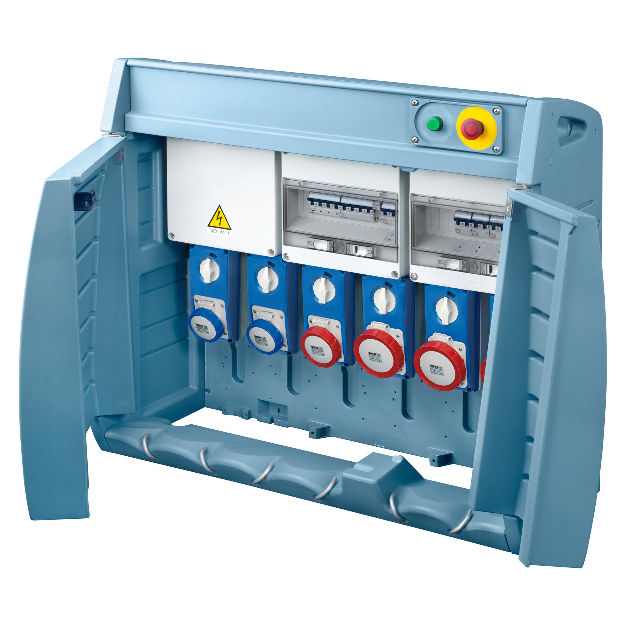 GEWISS - GEWGW68580 Q-BOX6 ASC MO3F 6 PR.SBF 33 KW EM