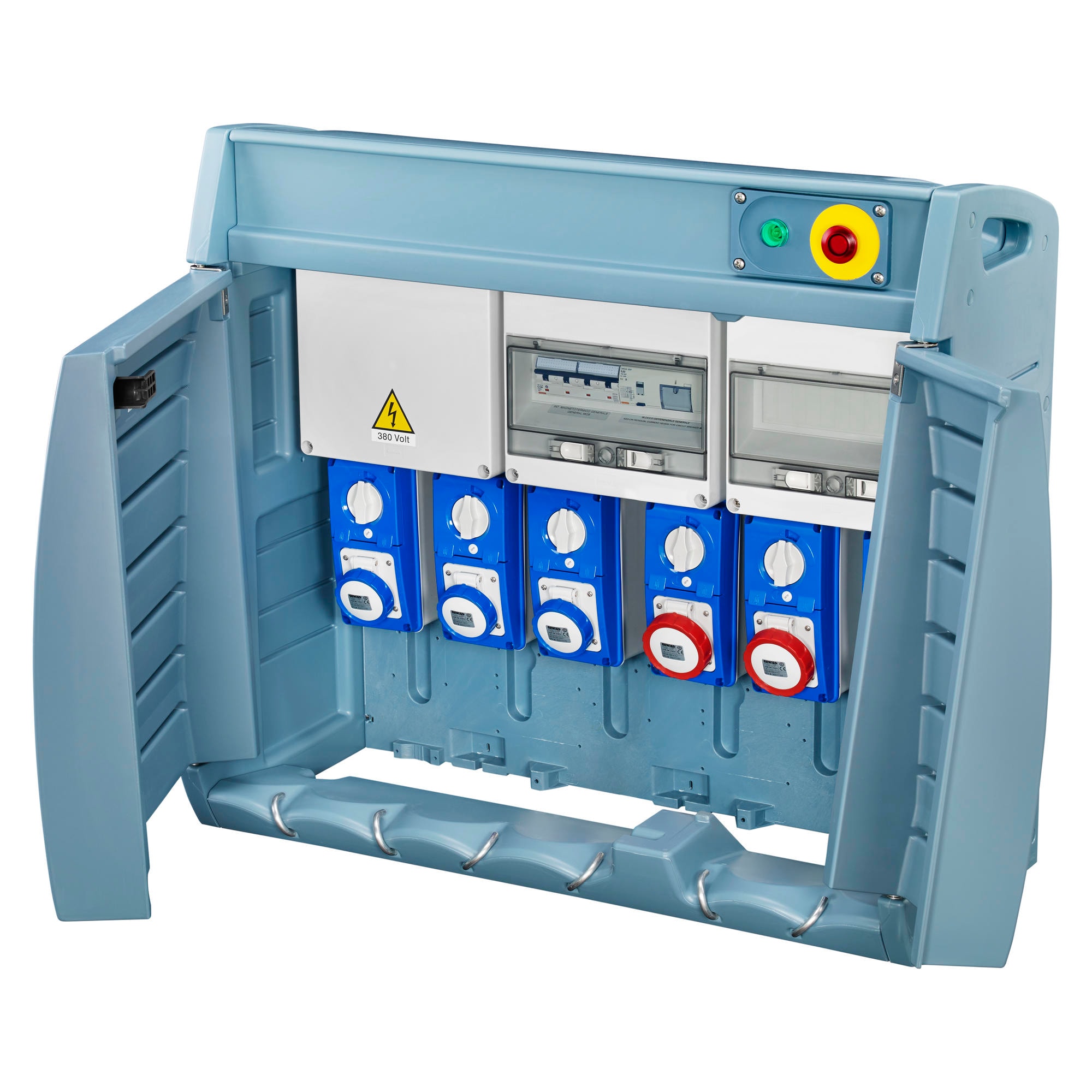 GEWISS - GEWGW68597F Q-BOX6 ASC SP03 6 PR.CBF 33 KW EM