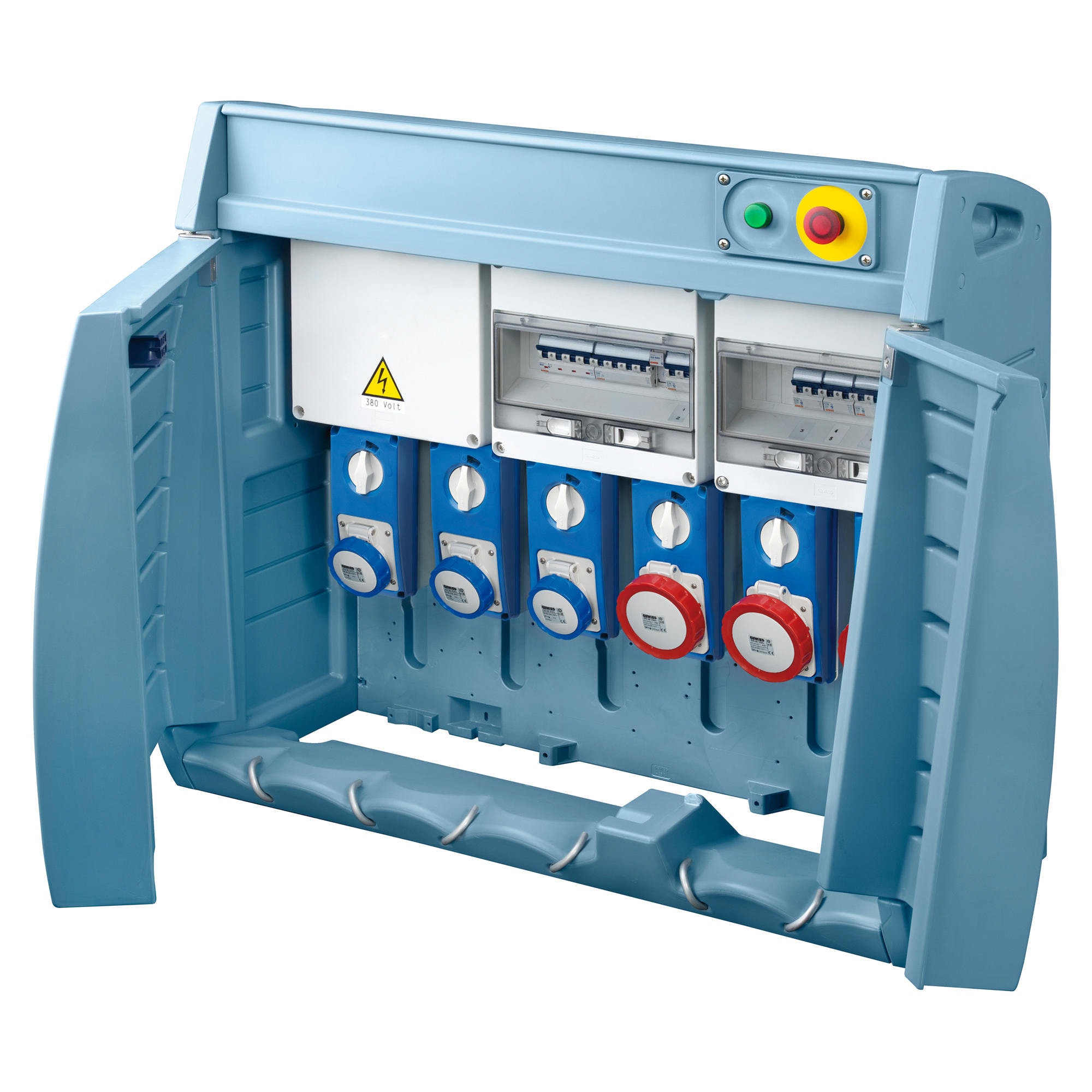 GEWISS - GEWGW68600 Q-BOX6 ASC SP3F 6 PR.SBF 42 KW EM