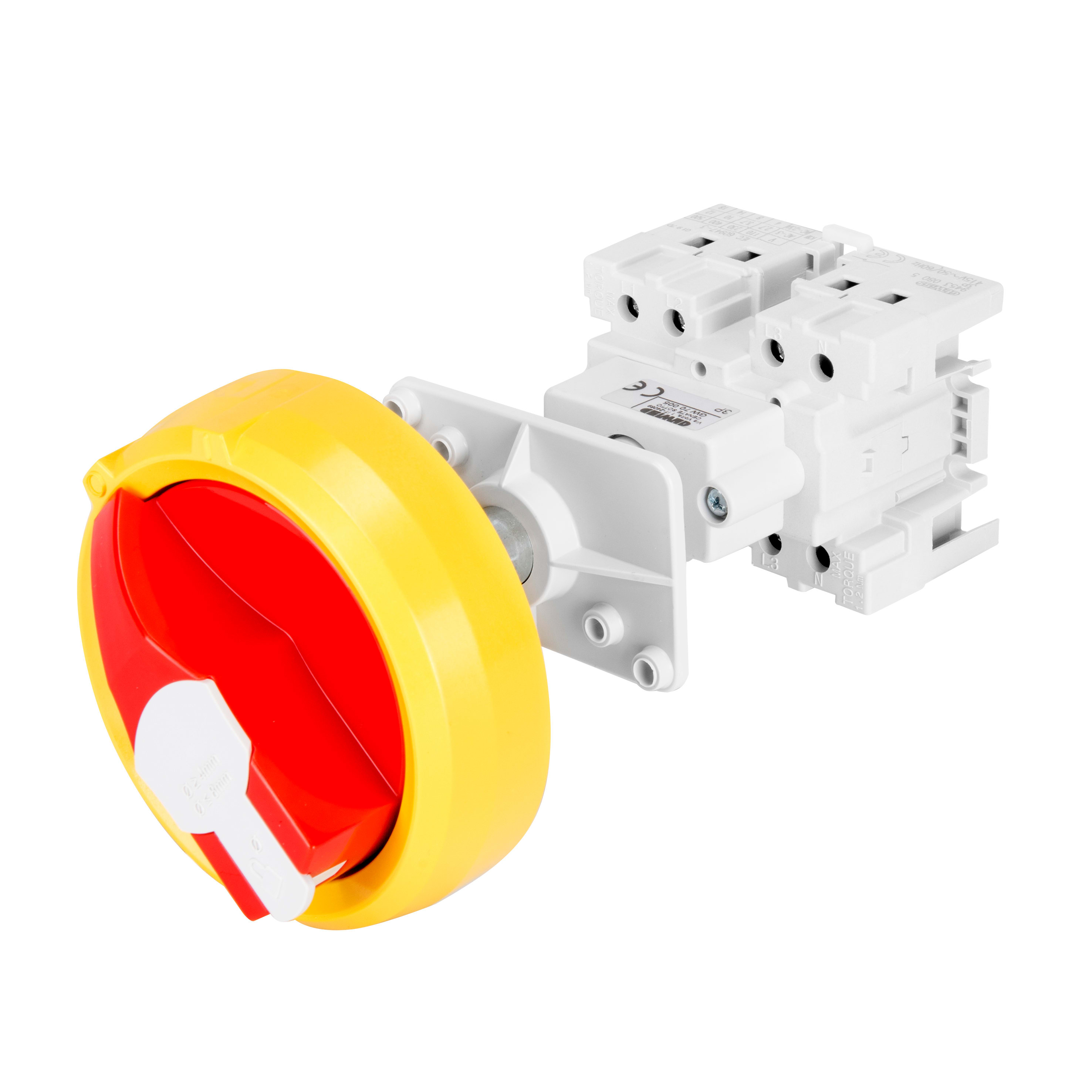 GEWISS - GEWGW70006 INTERRUTTORE ROTAT.4P 32A COMANDO RINV.