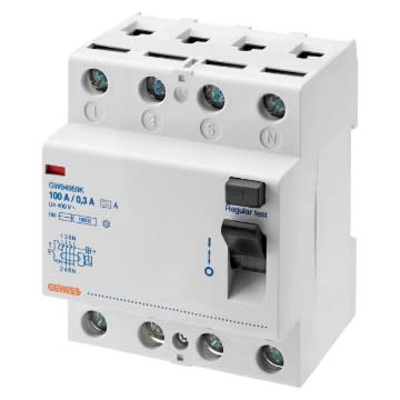 GEWISS - GEWGW94957K INT.DIFF.PURO 4P.100A ISTANT.A/0,03 4M.
