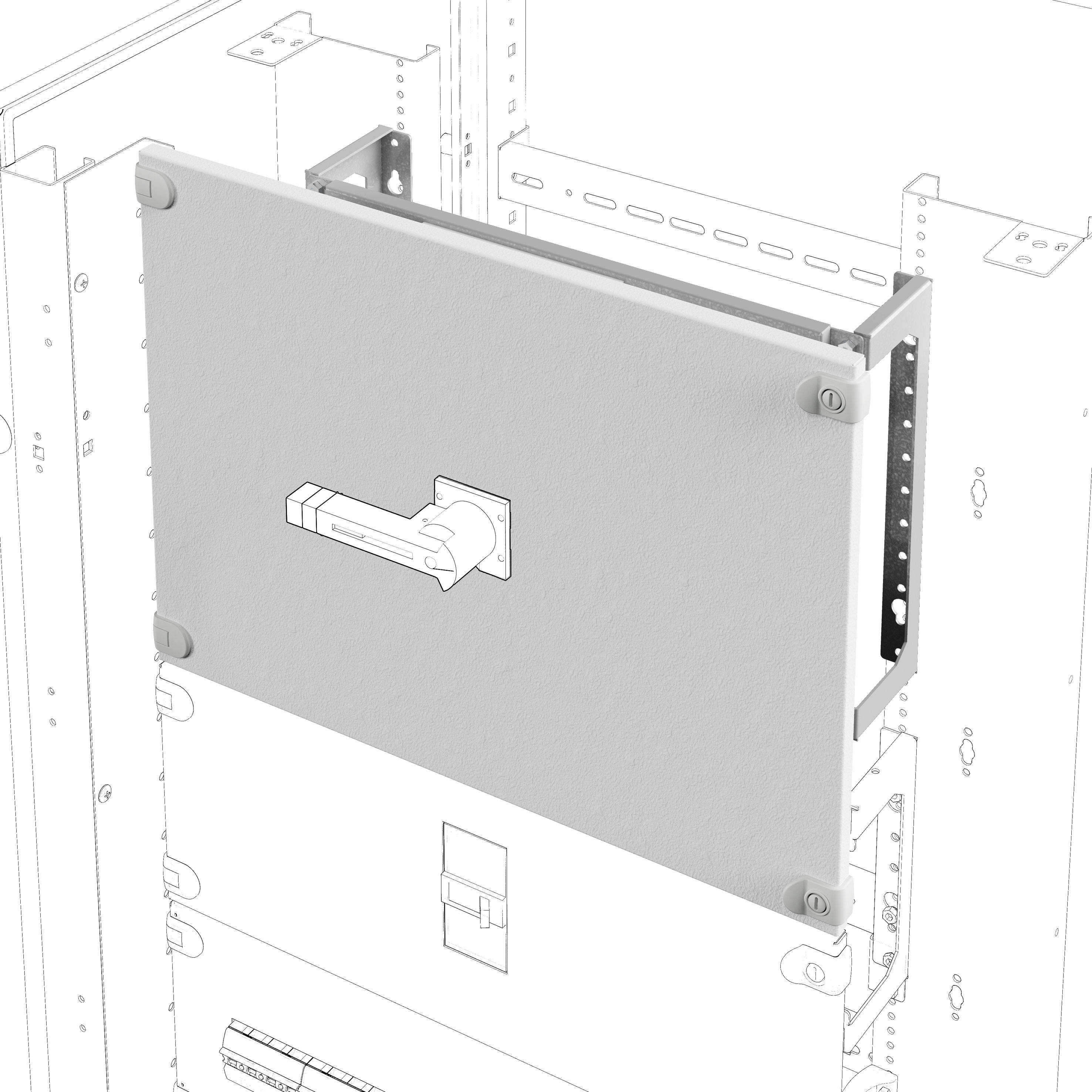 GEWISS - GEWGWD3552 KIT MSS250 850X300 ORIZ/VERT