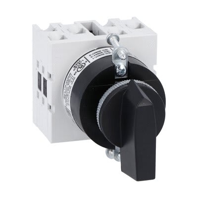 LOVATO - LOVGX1692U11 INT. 4P 16A MONT FRONT MAN. NERA D.22MM