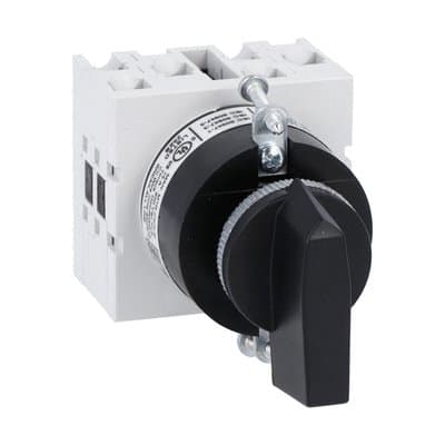 LOVATO - LOVGX2091U11 INT. 2P 20A MONT FRONT MAN. NERA D.22MM