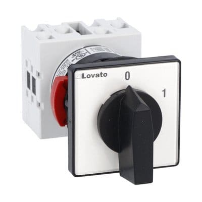LOVATO - LOVGX2090U47 INT. 1P 20A MON. FR. A SCATTO D22 48X48