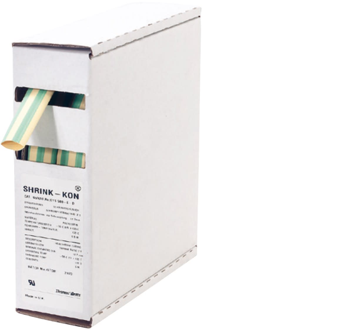 ABB SPA - ABBGYS375-E-D SHRINK-KON GYS 3:1 D9,5 BOX 6,5M GN/YE