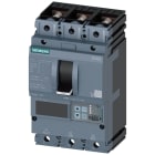 SIEMENS - SIE3VA22255KP320AA0 interruttore automatico 3VA2 IEC frame 250 classe del potere di interruzione M Icu=55kA con 415V a 3 poli, protezione impianto ETU850, LSI, In=250A...