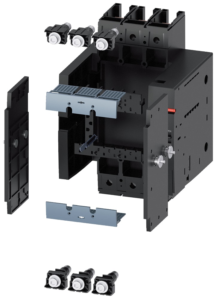 SIEMENS - SIE3VA91230KD00 BASE ESTR. COMPLETA 3VA20/1/2 3P