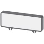 SIEMENS - SIE3VA90870SX10 Targhetta di siglatura per mostrina copriforo, accessorio per tutte le mostrine copriforo 3VA9...-0SB.0.
