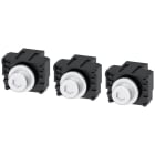 SIEMENS - SIE3VA92030QA00 Attacchi piatti posteriori a vite, 3 pezzi, accessori per: 3VA2 100/160/250