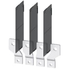 SIEMENS - SIE3VA92640QC00 Attacchi a sbarra anteriori divaricati, 4 pezzi, accessori per: 3VA2 100/160/250