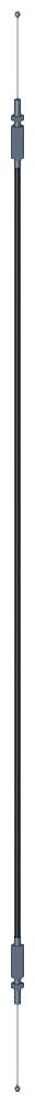 SIEMENS - SIE3VA99800VC10 Cavo di Bowden (0,6 m/23.622) accessori per: interblocco con cavo di Bowden per leva di comando interruttore