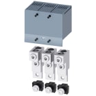 SIEMENS - SIE3VA92230JJ22 Morsetto di collegamento per conduttore tondo, 2 cavi, 3 pezzi, accessorio per: 3VA2 100/160/250