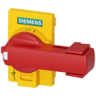 SIEMENS - SIE3KD91018 Accessori per 3KD grand. costr. 1 comando diretto, rosso/giallo, esecuzione piatta lucchettabile