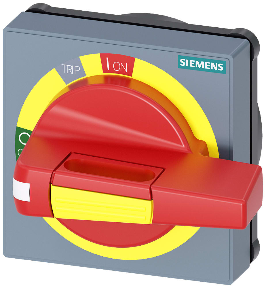SIEMENS - SIE8UD17310AB15 Operatore con mostrina frontale arresto di emergenza senza compensazione della tolleranza, accessorio per: 3VA2
