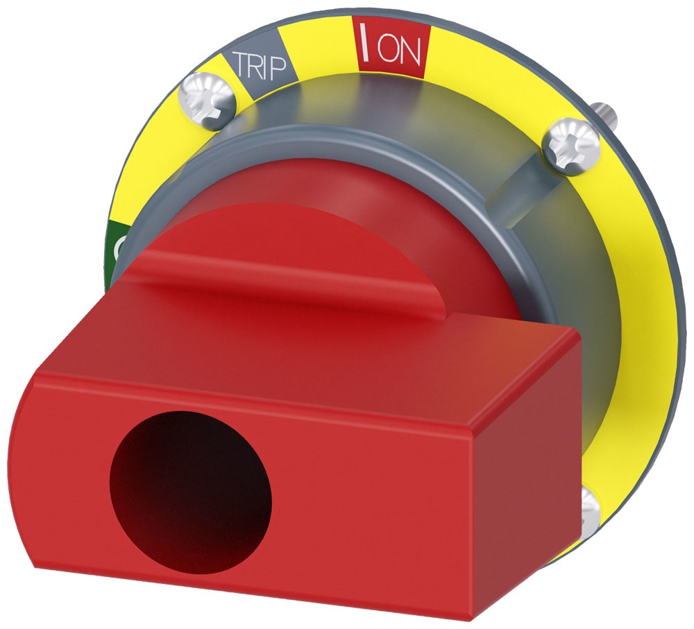 SIEMENS - SIE3VA92870GC05 MANOPOLA SUPPL. X 3VA10/1/2 EMERGENZA