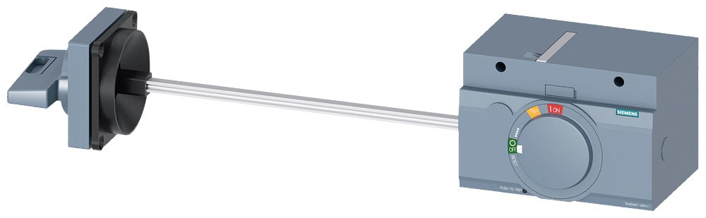 SIEMENS - SIE3VA94670PK11 Comando rotativo laterale standard IEC IP65, accessorio per: 3VA1 400/630 3VA2 400/630