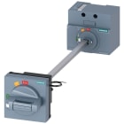 SIEMENS - SIE3VA91570FK23 Comando rotativo bloccoporta standard IEC IP65 con interblocco porta con kit di illuminazione