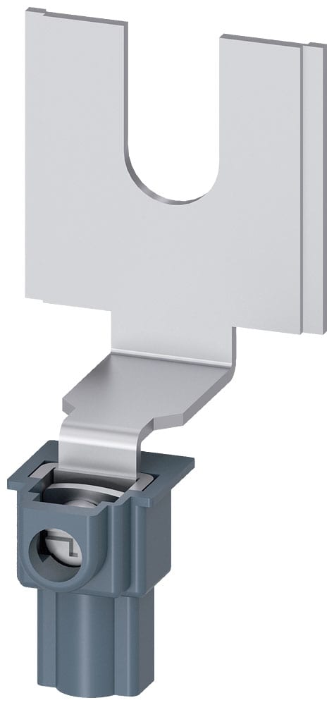 SIEMENS - SIE3VA94800WC00 Morsetto di collegamento conduttore ausiliario per attacco piatto a vite, kit 10, accessorio per: 3VA1