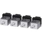 SIEMENS - SIE3VA94840JA13 Morsetto serracavo, 4 pezzi, accessori per: 3VA1 400/630 3VA2 400/630