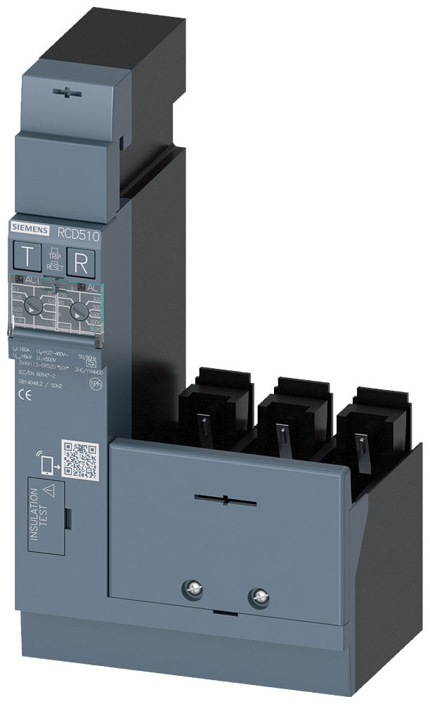 SIEMENS - SIE3VA91130RS20 MODULO RCD510 X 3VA11 3P I=160A U=480V
