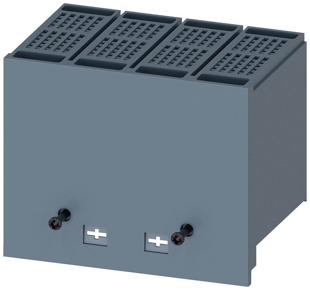SIEMENS - SIE3VA91110WF40 Calotta coprimorsetti alta, a 4 poli, 1 pezzo, accessorio per: 3VA1 100/160